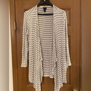 Rue 21 women’s striped cardigan